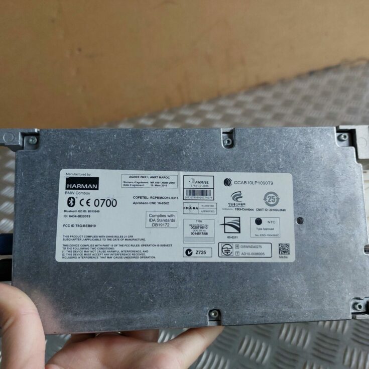 Bluetooth vadības bloks priekš BMW 520D F11 2011 TOURING