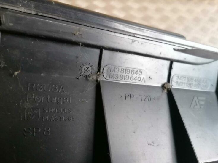 Salona gaisa filtra korpuss priekš FORD GALAXY 2005