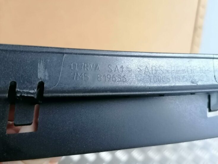 Mērinstrumentu paneļa gaisa vads, pa labi priekš FORD GALAXY 2005