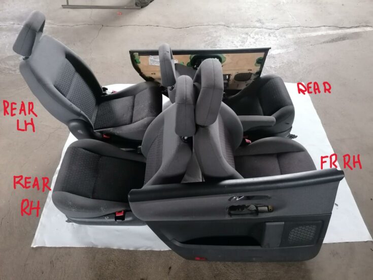 Sēdekļu komplekts priekš FORD GALAXY 2005
