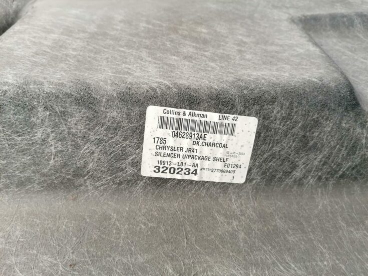 Bagāžnieka nodalījuma skaņas izolācija priekš CHRYSLER SEBRING 2006