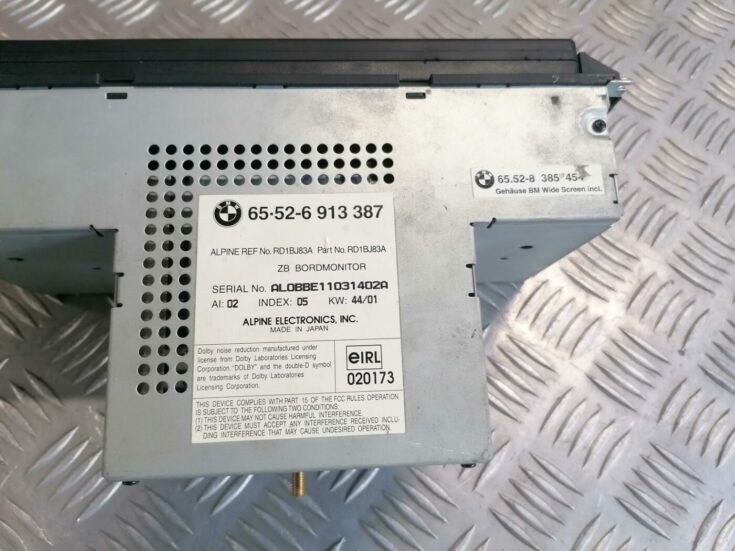 CD/DVD/Navigācijas bloks priekš BMW 530D E39 2001 TOURING