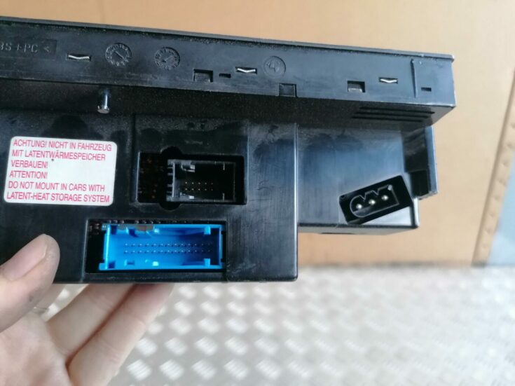 Klimata kontroles bloks priekš BMW 530D E39 2001 TOURING