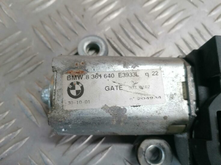 Aizmugurējā stikla tīrītāja motors priekš BMW 530D E39 2001 TOURING