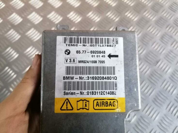 Drošības spilvena vadības bloks priekš BMW 530D E39 2001 TOURING