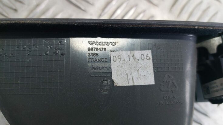 Stikla pacelšanas poga priekš VOLVO S40 2004 Black