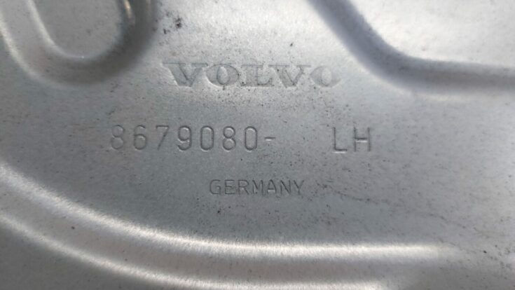 Stikla pacelšanas mehānisma panele priekš VOLVO S40 2004 Black