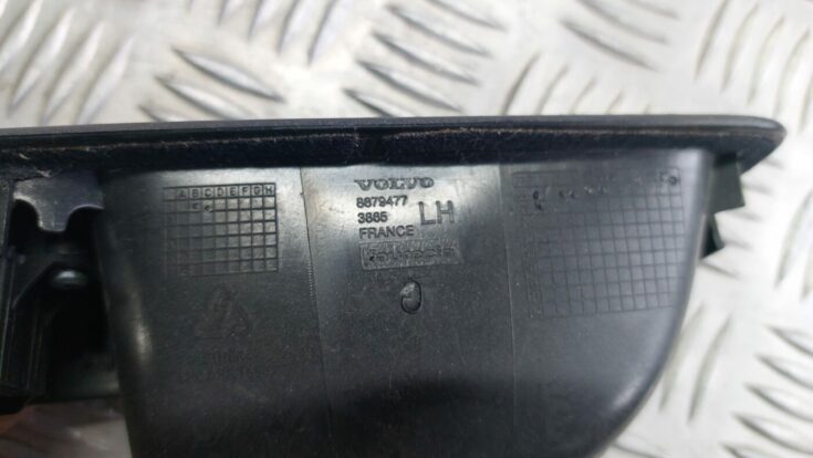 Stikla pacelšanas poga priekš VOLVO S40 2004 Black