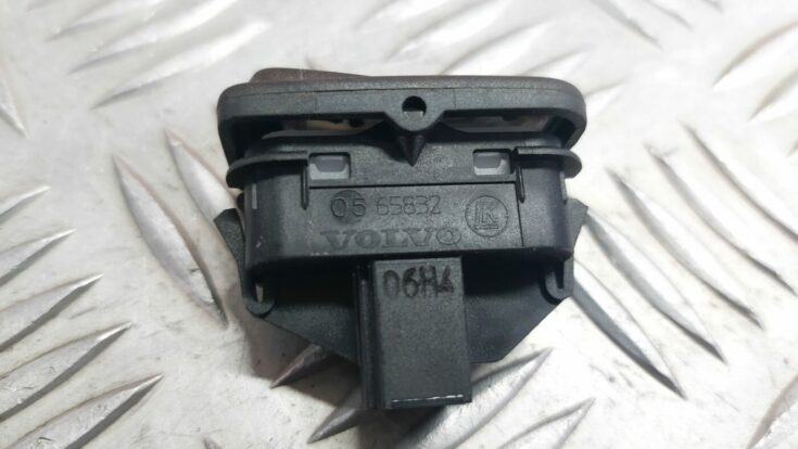 Atvēršanas/aizvēršanas poga priekš VOLVO S40 2004 Black