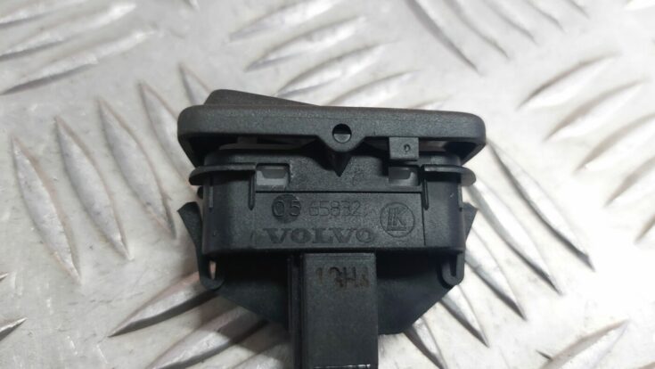 Atvēršanas/aizvēršanas poga priekš VOLVO S40 2004 Black