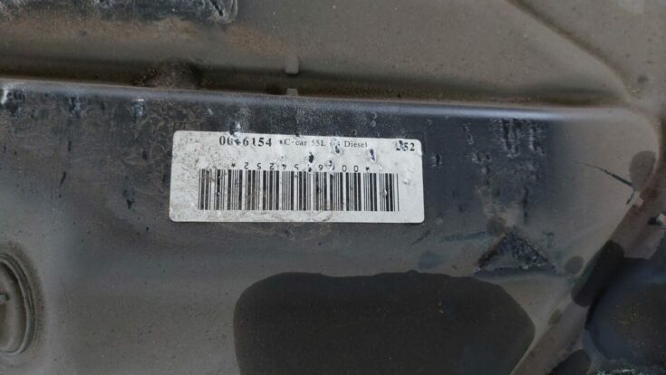 Degvielas tvertne priekš VOLVO S40 2004 Black