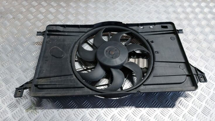Dzesēšanas radiatora ventilators priekš VOLVO S40 2004 Black