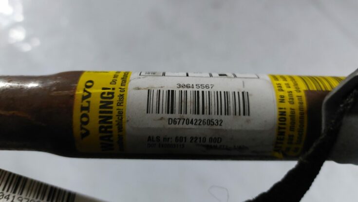 Griestu drošības spilvens, pa kreisi priekš VOLVO S40 2004 Black