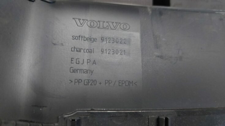 Stūres statnes putekļu aizsargs (salonā) priekš VOLVO V60 2012