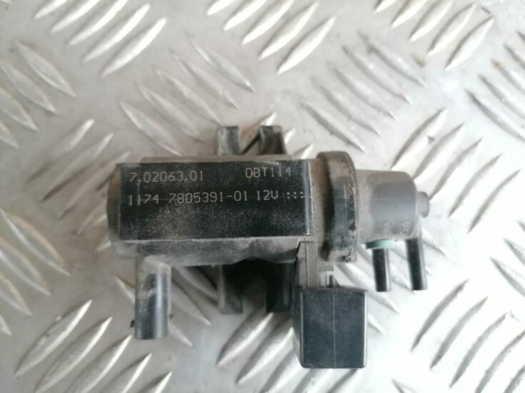 Solenoīda vakuuma vārsts priekš BMW 123 E87 2008 BLACK