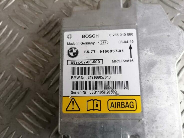 Drošības spilvena vadības bloks priekš BMW 123 E87 2008 BLACK