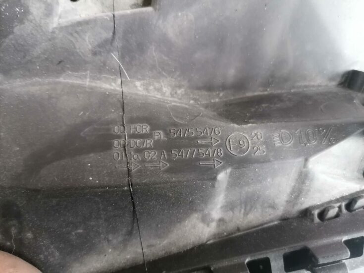 Priekšējais kreisais lukturis priekš BMW 123 E87 2008 BLACK