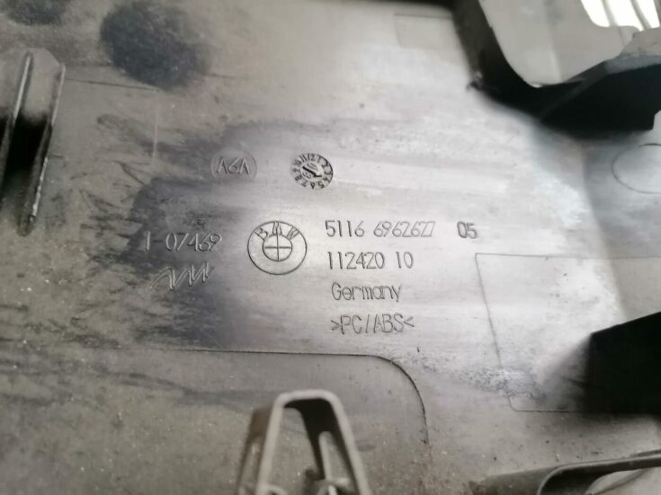 Stūres statnes putekļu aizsargs (salonā) priekš BMW 123 E87 2008 BLACK
