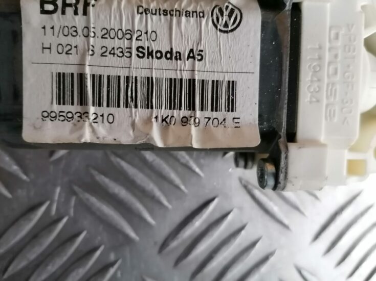 Elektrisko stiklu motors priekš ŠKODA OCTAVIA 2006