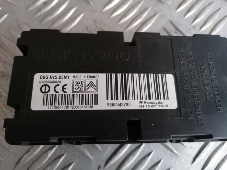 Gaisa spiediena devēju vadības bloks priekš PEUGEOT 607 2010