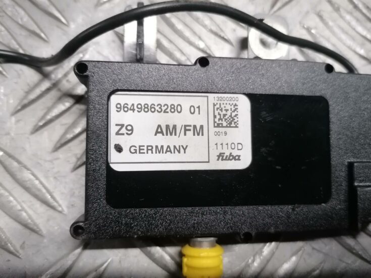 Antenas pastiprinātāja bloks priekš PEUGEOT 607 2010