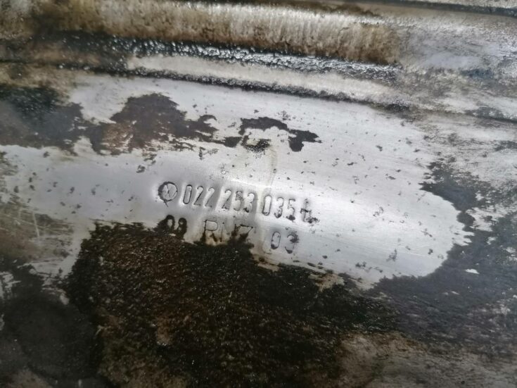 Izpūtēja sistēmas karstuma aizsargs priekš VW PHAETON 2003