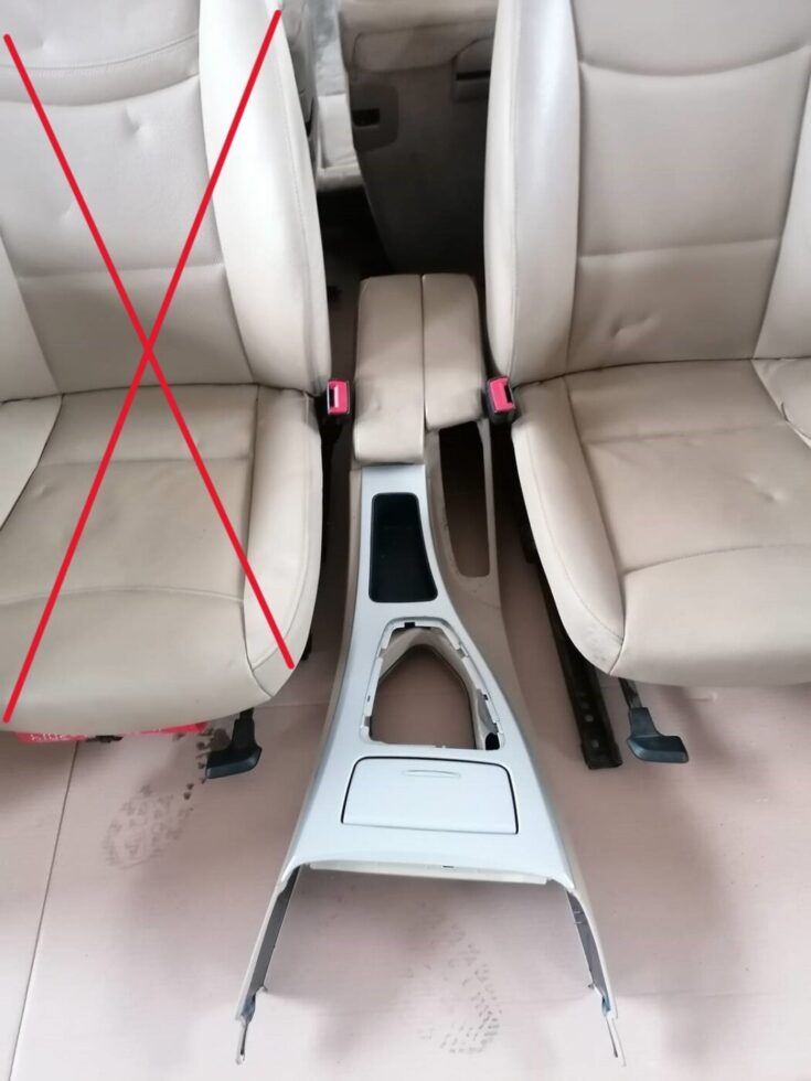 Sēdekļu komplekts priekš BMW 318D E91 2008 TOURING