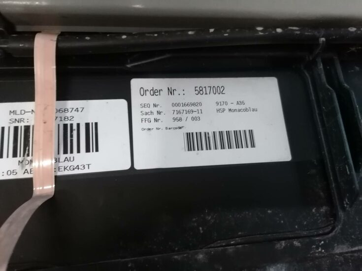 Bagāžnieka vāka spoileris priekš BMW 318D E91 2008 TOURING