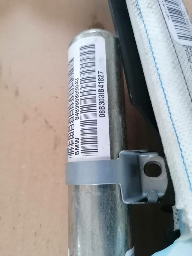 Griestu drošības spilvens, pa kreisi priekš BMW 318D E91 2008 TOURING