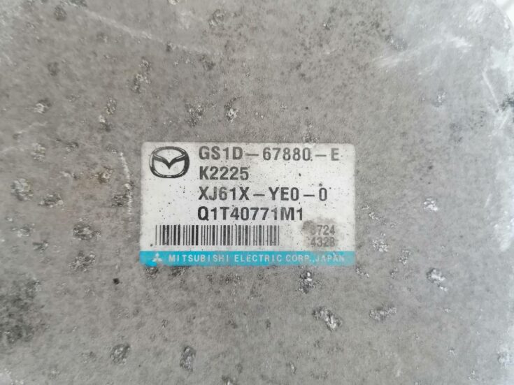Stūres statnes vadības bloks priekš MAZDA 6 2007