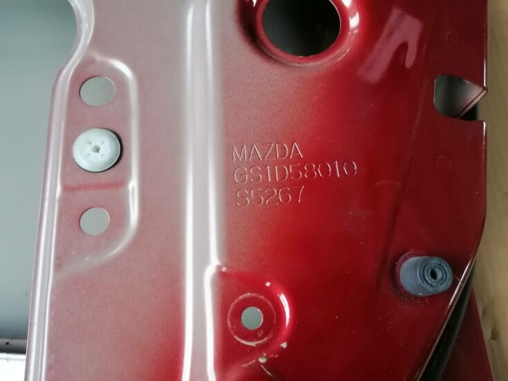 Aizmugurējās labās durvis priekš MAZDA 6 2007