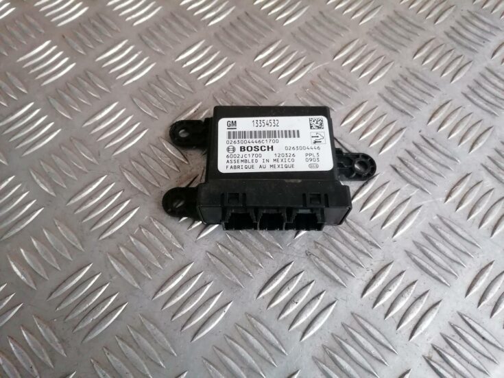 Parkošanās devēju vadības bloks priekš OPEL ASTRA J 2012