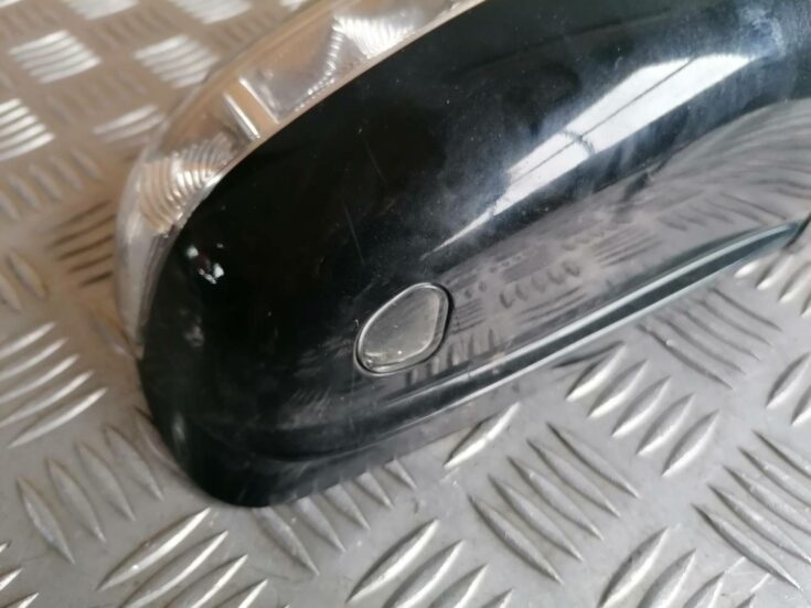 Ārējais spogulis, pa labi priekš MERCEDES BENZ ML280 2008 OBSIDIAN BLACK
