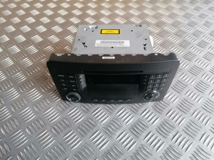 CD/DVD/Navigācijas bloks priekš MERCEDES BENZ ML280 2008 OBSIDIAN BLACK