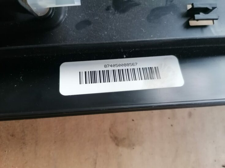 Mērinstrumentu paneļa apakšēja apdare priekš MERCEDES BENZ ML280 2008 OBSIDIAN BLACK