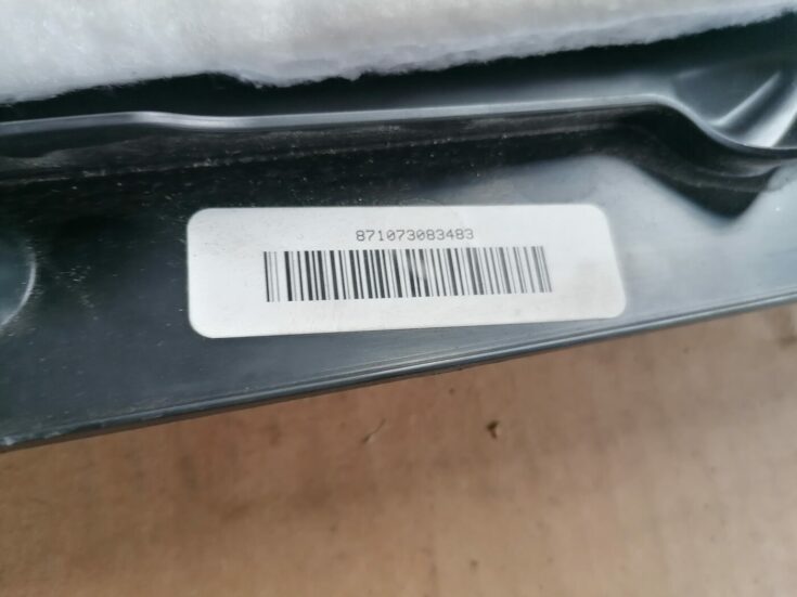 Mērinstrumentu paneļa apakšēja apdare priekš MERCEDES BENZ ML280 2008 OBSIDIAN BLACK