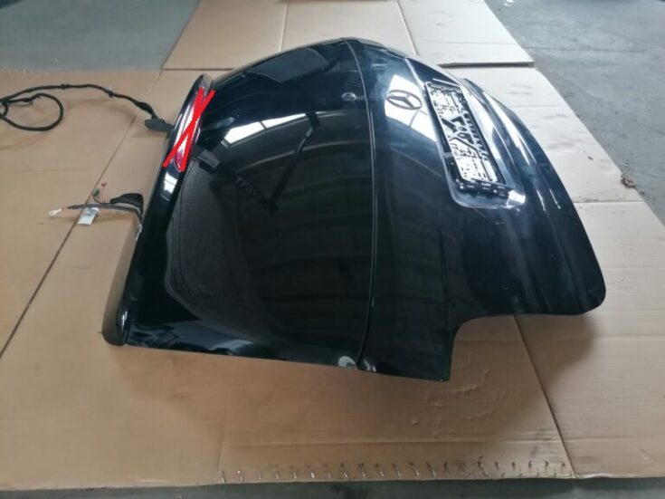 Bagāžnieka vāks priekš MERCEDES BENZ ML280 2008 OBSIDIAN BLACK