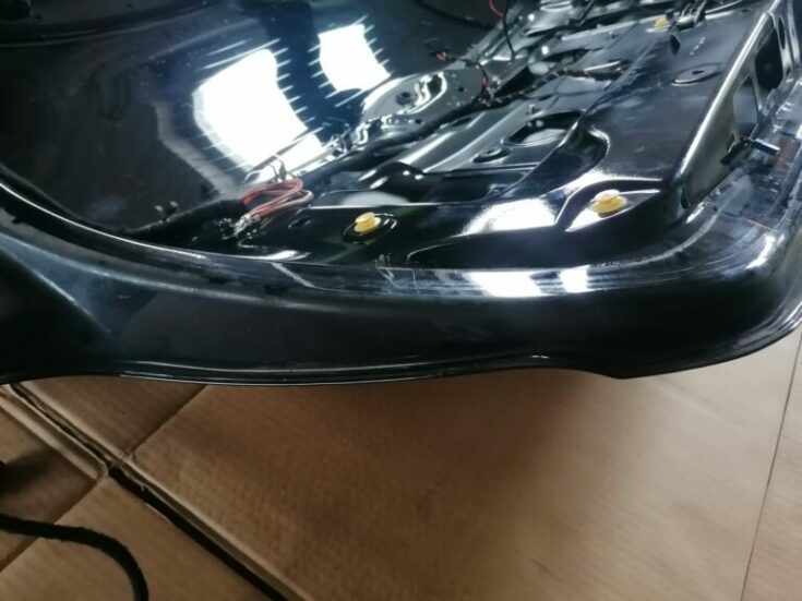 Bagāžnieka vāks priekš MERCEDES BENZ ML280 2008 OBSIDIAN BLACK