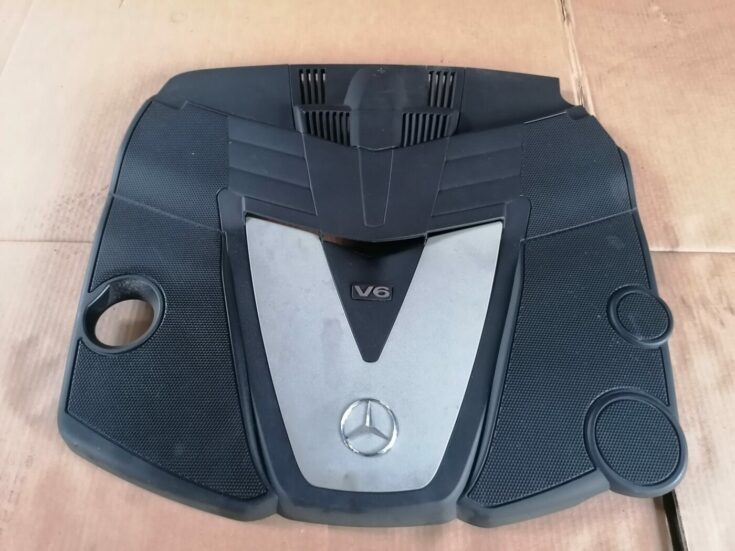 Dzinēja dekoratīvais vāks priekš MERCEDES BENZ ML280 2008 OBSIDIAN BLACK