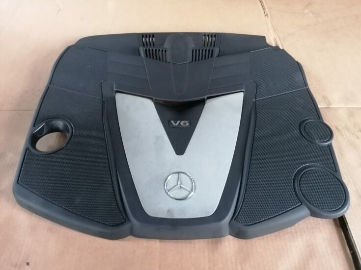 Dzinēja dekoratīvais vāks priekš MERCEDES BENZ ML280 2008 OBSIDIAN BLACK