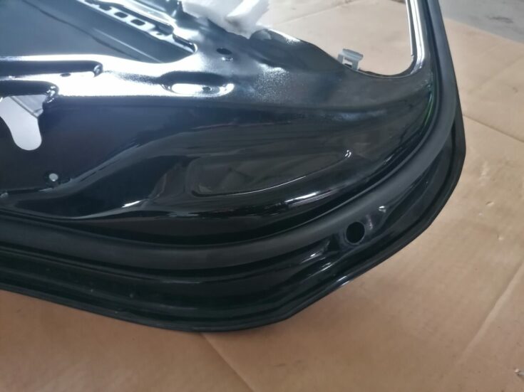 Aizmugurējās labās durvis priekš MERCEDES BENZ ML280 2008 OBSIDIAN BLACK