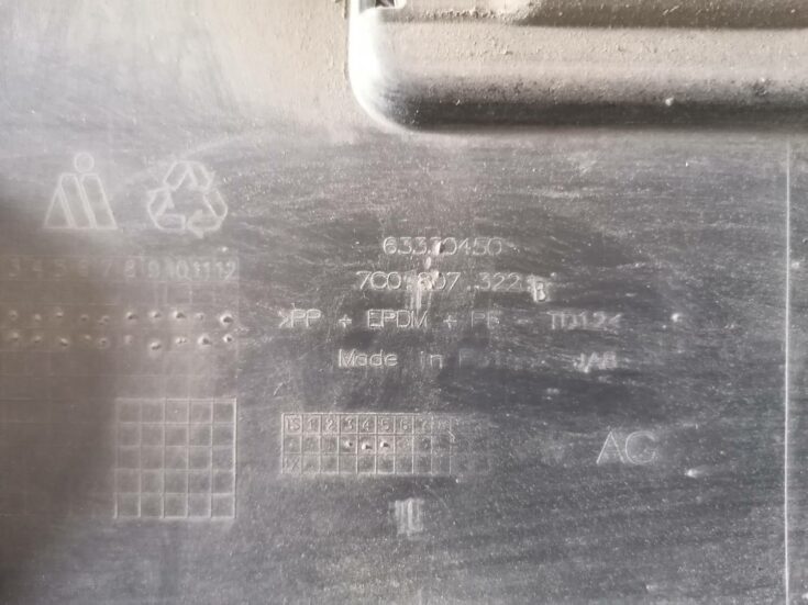 Aizmugurēja bufera stūris priekš VW CRAFTER 2018