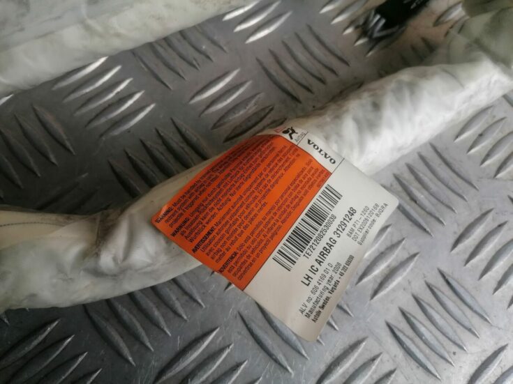 Griestu drošības spilvens, pa kreisi priekš VOLVO V70 2009