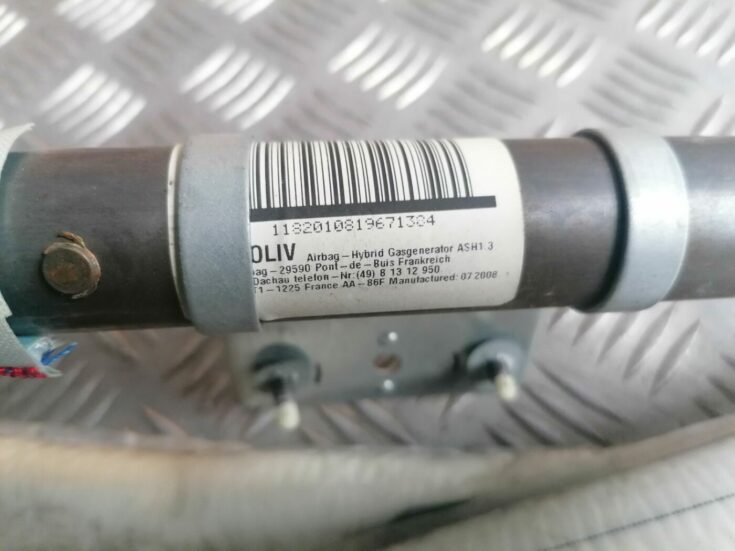 Griestu drošības spilvens, pa kreisi priekš VOLVO V70 2009