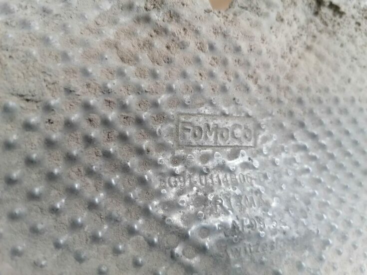 Izpūtēja sistēmas karstuma aizsargs priekš FORD MONDEO 2007