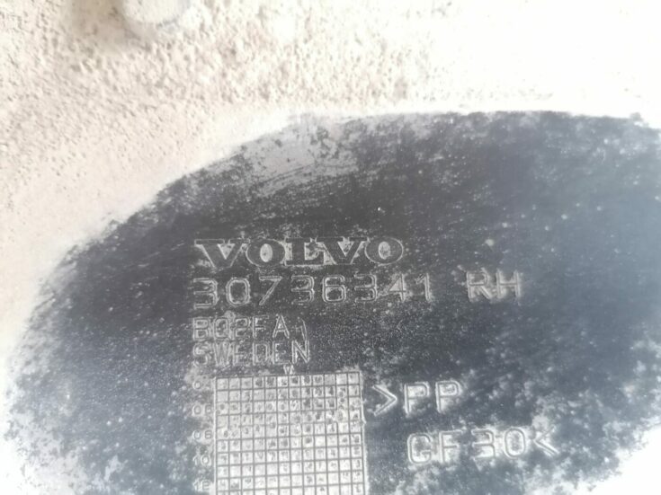 Virsbūves apakšējais aizsargs priekš VOLVO V70 2009