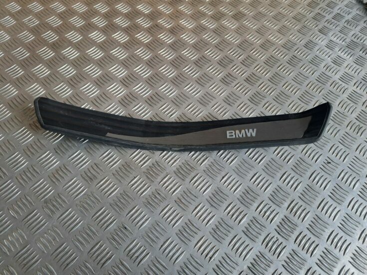 Sliekšņa aizmugurēja laba uzlika (salonā) priekš BMW 525 E60 2004 BLACK