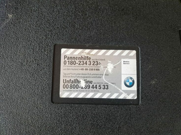 Bagāžnieka vāka liela apdare priekš BMW 525 E60 2004 BLACK