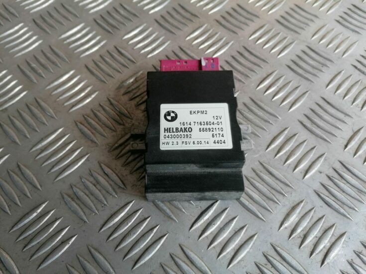 Degvielas smidzinātāju vadības bloks priekš BMW 525 E60 2004 BLACK
