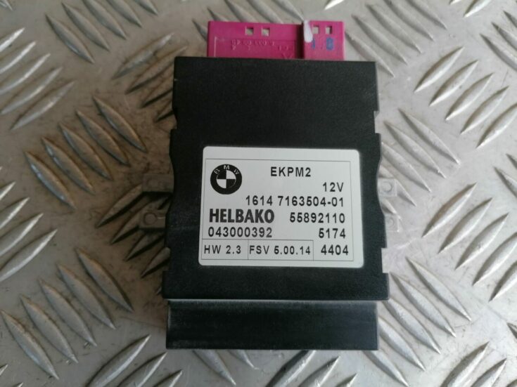Degvielas smidzinātāju vadības bloks priekš BMW 525 E60 2004 BLACK